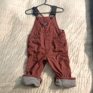 Osh Kosh lined overalls